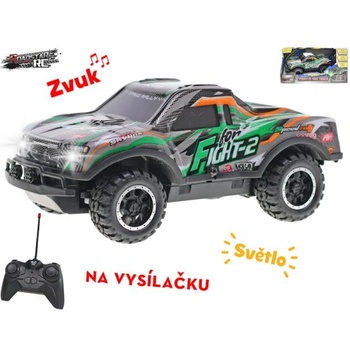 Mikro Roadblasters R/C кола офроуд 17см 27MHz пълна функция на батерии със светлина