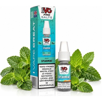 IVG Pro Salts Spearmint 10 ml 10 mg