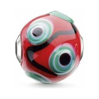 Thomas Sabo Дамска огърлица Thomas Sabo K0283-017-10 (1, 20 cm) Червен (1, 2 cm)