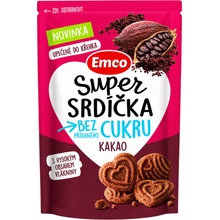 Emco Super srdíčka kakao 140 g