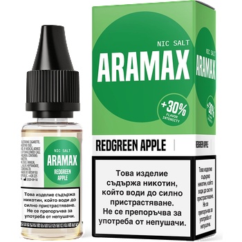 никотинови соли Aramax Salt 10ml RedGreen Apple 10мг