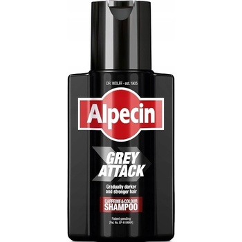 Alpecin Grey Attack Coffein & Color Shampoo 200 ml