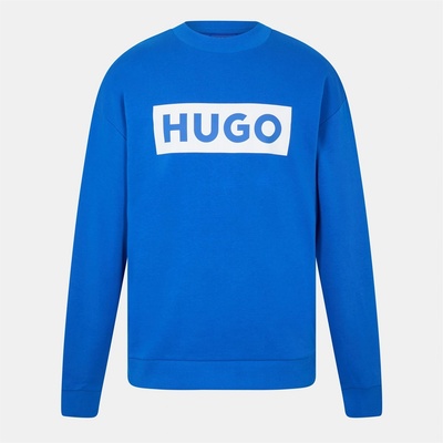 HUGO BOSS Мъжка блуза Hugo HBW Niero Crew Sweater Mens - Blue 493