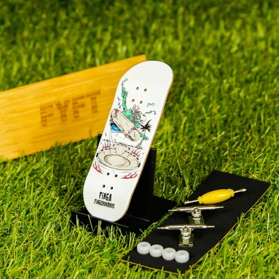 Finga Fingerboards Komplet začiatočník Design Skater chrom trucky