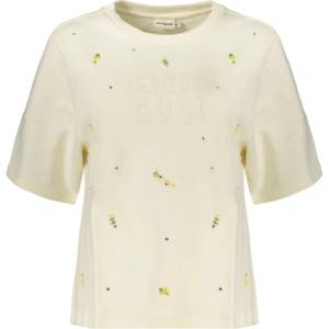 Desigual Дамско суичър яке с цип desigual, Размер l, Цвят Бяло (26swtk09_bi1001)