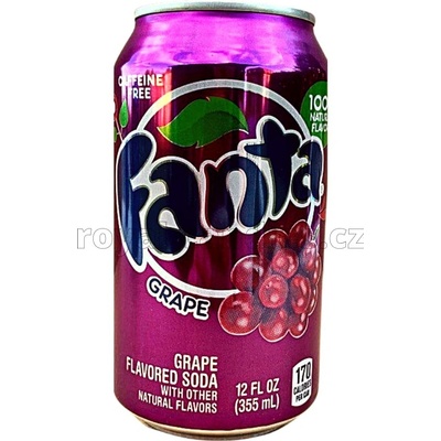 Fanta Grape 355 ml – Zboží Dáma