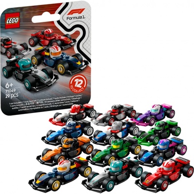 LEGO® 71049 Sběratelské závodní auto F1 box 36 ks – Zboží Dáma