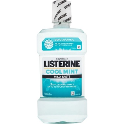 LISTERINE Cool Mint Mild Taste Mouthwash от Listerine Унисекс Вода за уста 500мл