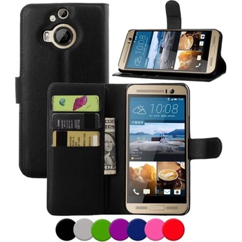 Image 1 of HTC One M9 Plus Magnetic Wallet Кожен Калъф и Протектор