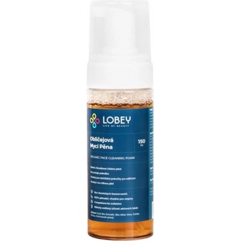 Lobey Organic Face Cleaning Foam Mycí pěna 150 ml