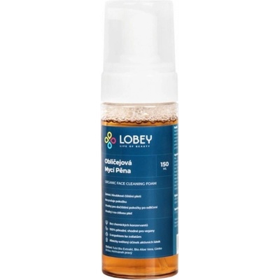 Lobey Organic Face Cleaning Foam Mycí pěna 150 ml – Zboží Dáma