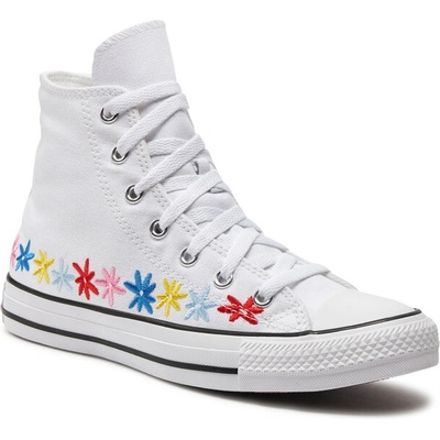 Converse Кецове Converse Chuck Taylor All Star Floral A06311C White/Oops Pink/True Sky (Chuck Taylor All Star Floral A06311C)