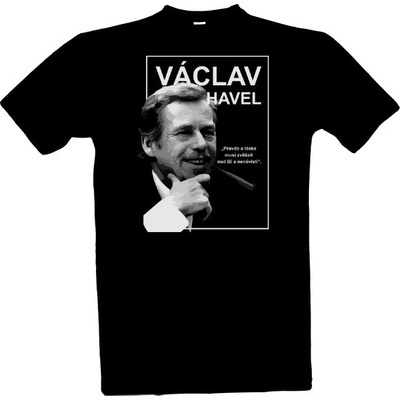 Václav Havel citát pánské černá