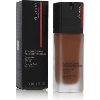 Shiseido Synchro Skin Self-Refreshing SPF30 дълготраен фон дьо тен със слънцезащитен фактор 30 ml нюанс 520 Rosewood