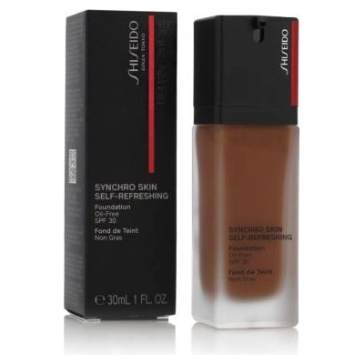 Shiseido Synchro Skin Self-Refreshing SPF30 дълготраен фон дьо тен със слънцезащитен фактор 30 ml нюанс 520 Rosewood