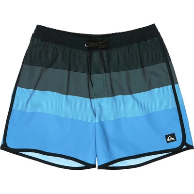 Quiksilver Бански гащета Quiksilver Stretch Scallop Volley 16´´ swimming shorts - Blue (Black Tijuana)