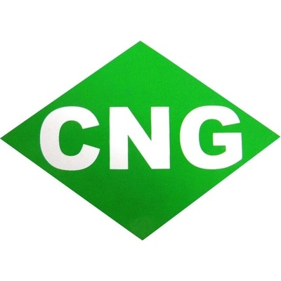 Značenie CNG - vonkajšia samolepka 110x80 mm