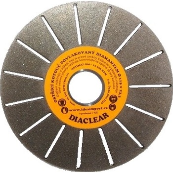 Diamantový ostriaci kotúč Diaclear do uhlovej brúsky Dražkový D181/76 - 115mm