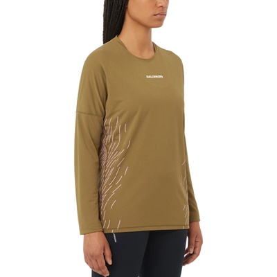 Salomon Tričko s dlhým rukávom SENSE AERO LS TEE GFX W lc2698000