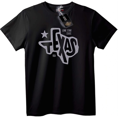 NOONEBRAND Тениска Тексас Lone Star - M, White