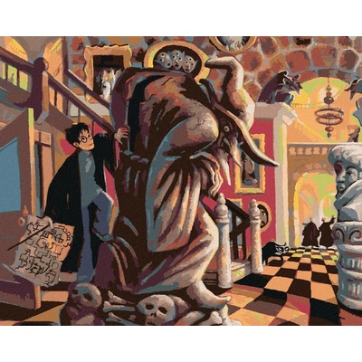 Zuty Harry potter a pobertův plánek 40 x 50 cm bez rámu a bez vypnutí plátna 8596530132882