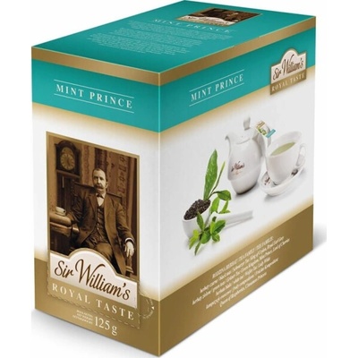 Sir Williams Tea Royal Taste Mint Prince Bylinkový čaj 50 x 2,5 g