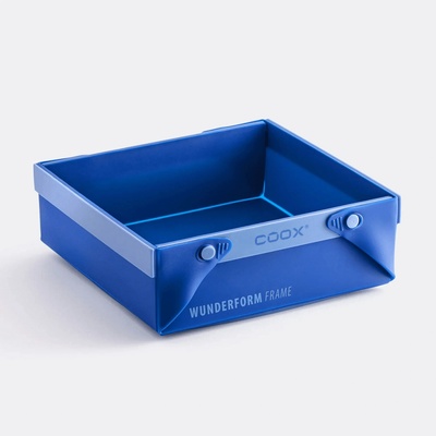 coox Сгъваема форма за печене (тава) COOX WUNDERFORM SQ в син цвят - 19, 5 х 18 х h7 см (COOX 1210-312)