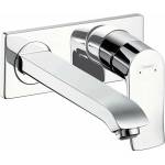 Hansgrohe Вграден смесител за мивка Hansgrohe Metris, гланциран хром (31086000)