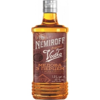 Nemiroff Honey Pepper 1 l (čistá fľaša)