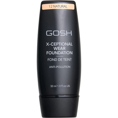 Gosh X-Ceptional Wear make-up jemný make-up Natural 12 35 ml