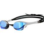arena Cobra Ultra Swipe Mirror Unisex Race Swimming Goggles for Adults, Diving Goggles with Curved Mirror Lenses, Anti-Fog, UV Protection, 5 Interchangeable Nose Bridges - 002507-600-NS (002507-600-NS)