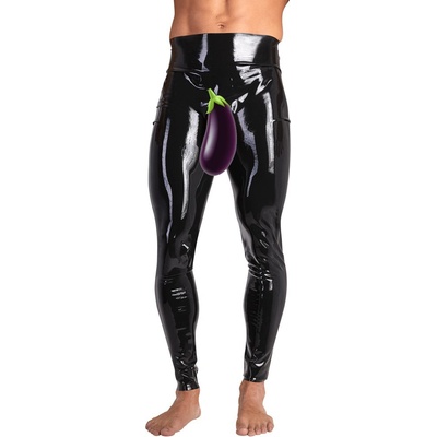 LateX Leggings 2910365 Black XL