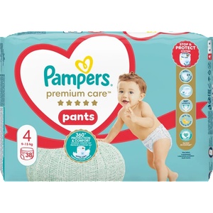 Pampers Pants 4 Premium Care 38 броя - topcho-online