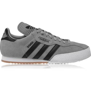 Adidas Мъжки маратонки Adidas Originals Samba Suede Trainers Mens - Grey/Black