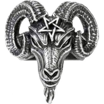 Image 1 of Alchemy gothic Пръстен ALCHEMY GOTHIC - Baphomet - Pewter - R239