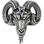 Alchemy gothic Пръстен ALCHEMY GOTHIC - Baphomet - Pewter - R239