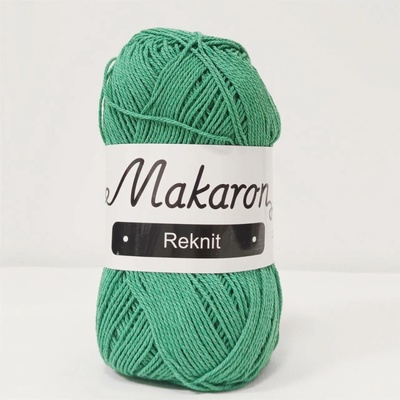 Makaron Reknit zelená 2mm