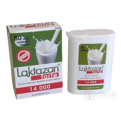 RS Pharma LAKTAZAN forte tbl 14.000 FCC 80 ks