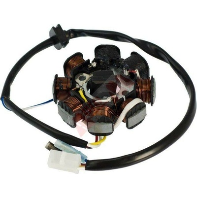 stator zapalování 4T 8 cívek 4 kabely - 139QMB/QMA (GY6 50) 4T