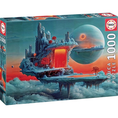 Educa Пъзел Educa от 1000 части - Планета от огън и лед (EDU20237)
