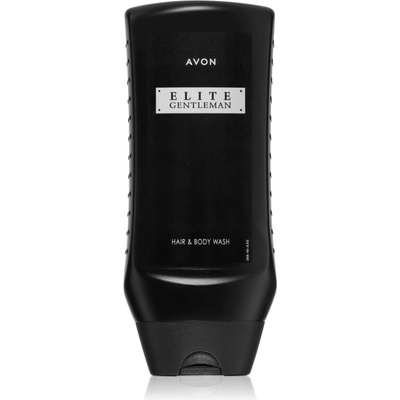 Avon Elite Gentleman душ гел за тяло и коса за мъже 250ml