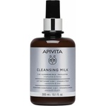 APIVITA Почистващо Мляко 3 в 1 Лице и Очи лайка и мед , Apivita Cleansing Milk 3 In 1 For Face & Eyes Chamomile - Honey 300ml