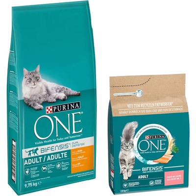Purina ONE Adult kura a celozrnné obilniny 9,75 kg