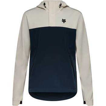FOX Racing Мъжко ветрозащитно яке за колоездене FOX Racing Ranger Wind Pullover Cycling jacket - Chalk (051-1251-0413)
