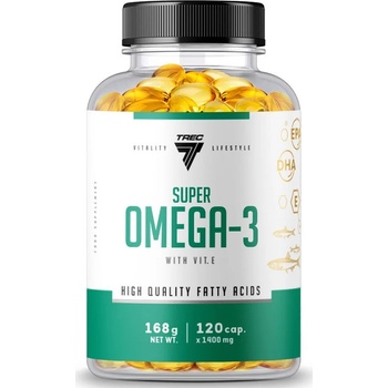 Trec Nutrition Super Omega-3, 120 капсули, Trec Nutrition