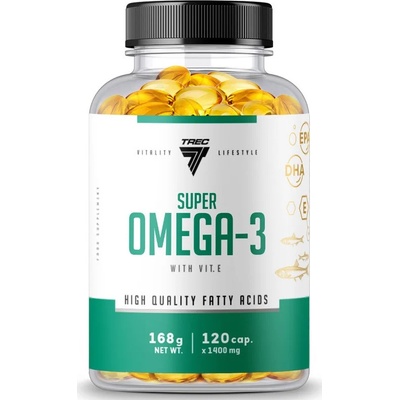 Trec Nutrition Super Omega-3, 120 капсули, Trec Nutrition