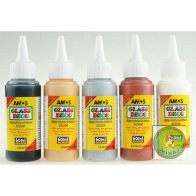 AMOS Barva na sklo 60 ml černá – Zbozi.Blesk.cz