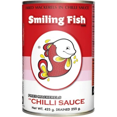 Smiling Fish Smažená makrela v chilli omáčke 425 g