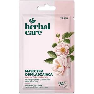 Farmona Natural Cosmetics Laboratory Подмладяваща маска за лице с коензим Q10 и розов цвят Farmona HERBAL CARE (FAHCF982778)