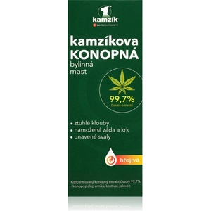Cemio Kamzík hemp ointment билков мехлем със загряващ ефект 200ml